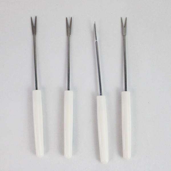 Set of 4 Hershey's Kisses Fondue Forks - Perfect for Chocolate Lovers!