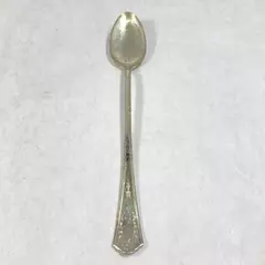 Vintage 1923 International Silver Bride Iced Tea Spoon 7.5" Silver Plate