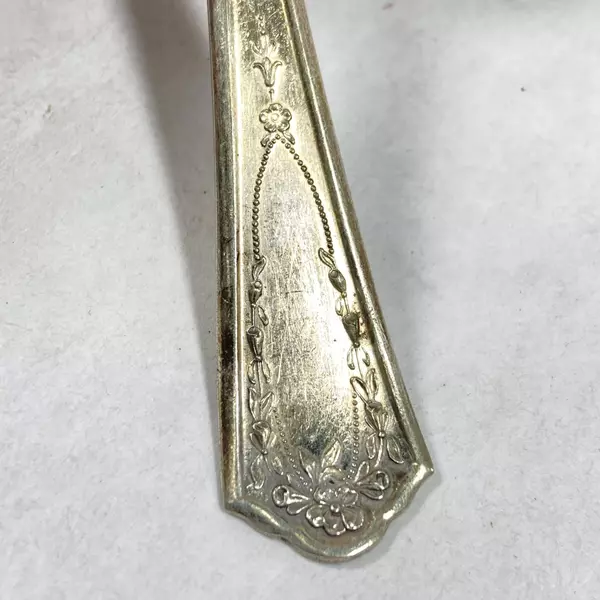 Vintage 1923 International Silver Bride Iced Tea Spoon 7.5" Silver Plate