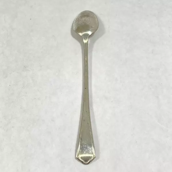 Vintage 1923 International Silver Bride Iced Tea Spoon 7.5" Silver Plate