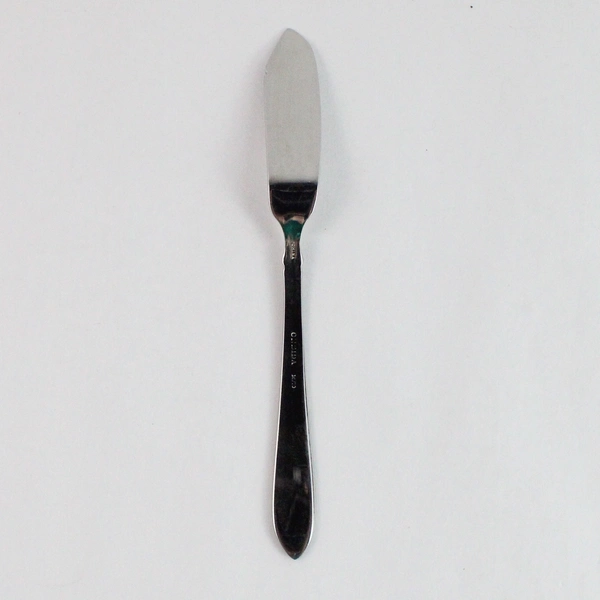 Oneida Jacqueline Butter Spread Knife, Matte Finish Handle, Stainless Steel
