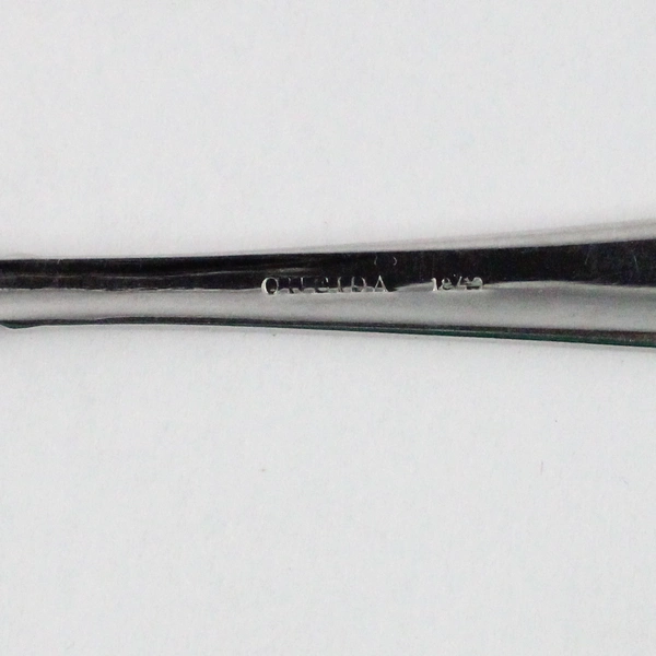 Oneida Jacqueline Butter Spread Knife, Matte Finish Handle, Stainless Steel