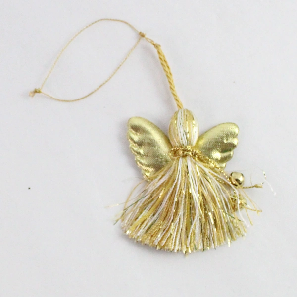 Lot of 3 Unique Angel Christmas Tree Ornaments - Festive Holiday Decor