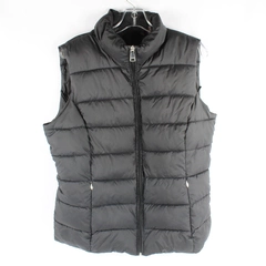 Calvin Klein Black Full-Zip Puffer Vest Women's Size Large