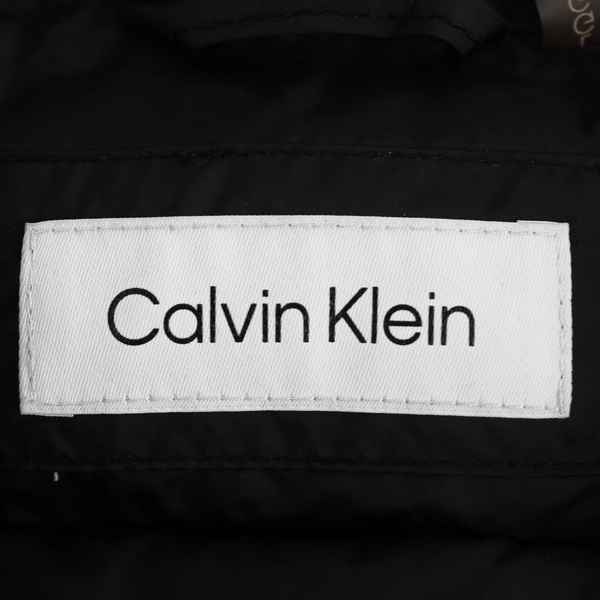 Calvin Klein Black Full-Zip Puffer Vest Women's Size Large