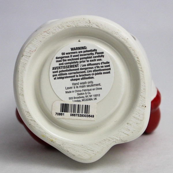 Harry Slatkin Snowman Ceramic Wax Melt Scent Warmer - Holiday Decor 2011