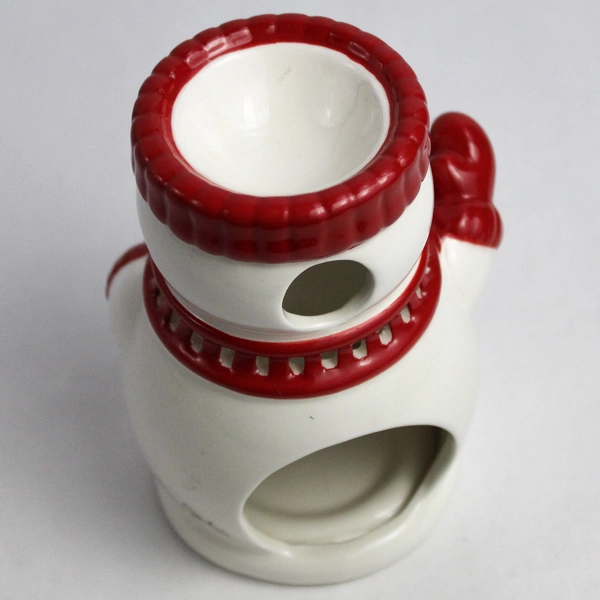 Harry Slatkin Snowman Ceramic Wax Melt Scent Warmer - Holiday Decor 2011