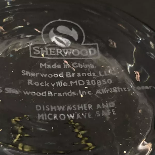 Sherwood Movie Nite Glasses - Lot of 2, 5 Inch Drinkware for Movie Nights