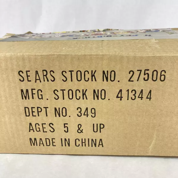 Vtg Sears Clown Themed Birthday Party Box 27506 Cups Silverware Toys And More