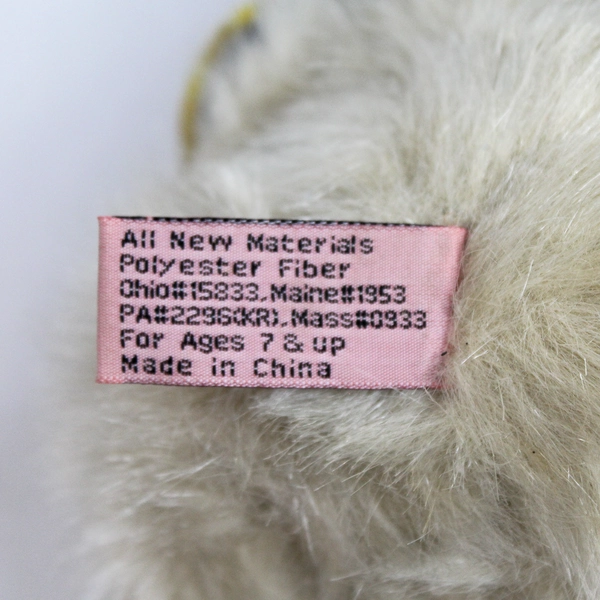 2000 Pickford Bears Brass Button Collection Eliza With Real Emerald Pendant