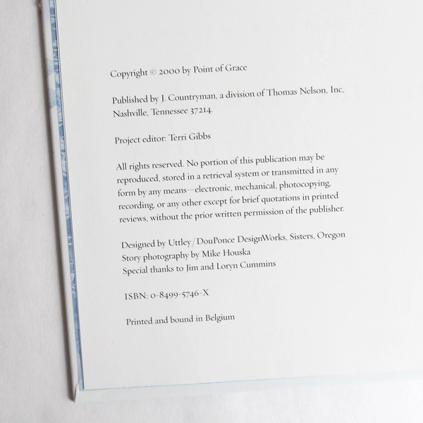 Point of Grace When Love Came Down At Christmas Short Story With CD Disc 2000