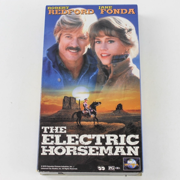 The Electric Horseman VHS 1996 Universal Home Video 1979 Jane Fonda