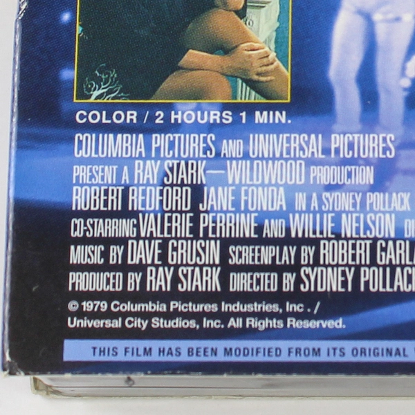 The Electric Horseman VHS 1996 Universal Home Video 1979 Jane Fonda