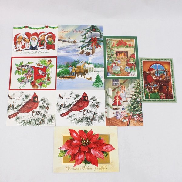 Lot of 33 Paralyzed Veterans Of America Non-Religious Christmas Cards