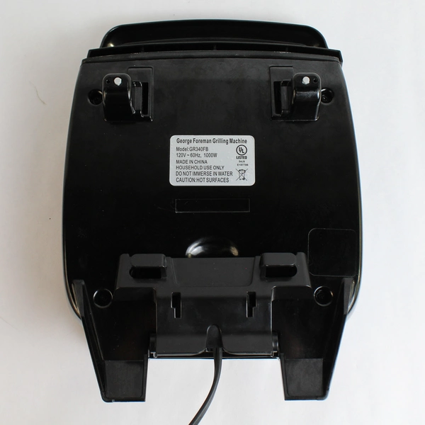 George Foreman Grill Press with Light Indicators 8x8 Inch Grill Bed