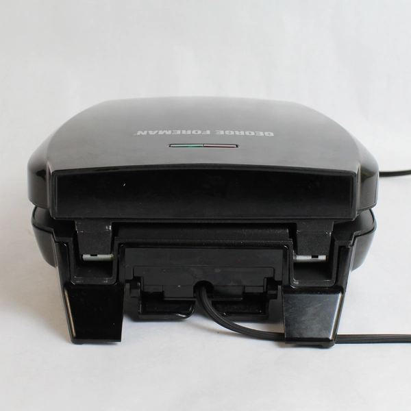 George Foreman Grill Press with Light Indicators 8x8 Inch Grill Bed