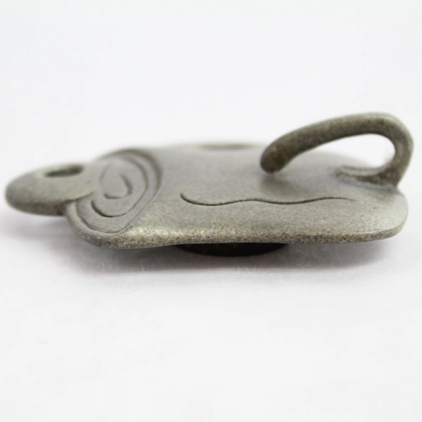 ROJA Artist Cast Pewter Silver Tone Coffee Mug Fridge Magnet 2.25"