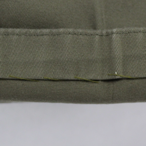 Kontoor Green Flat Front Cotton Khaki Pants Men's Size 42x30