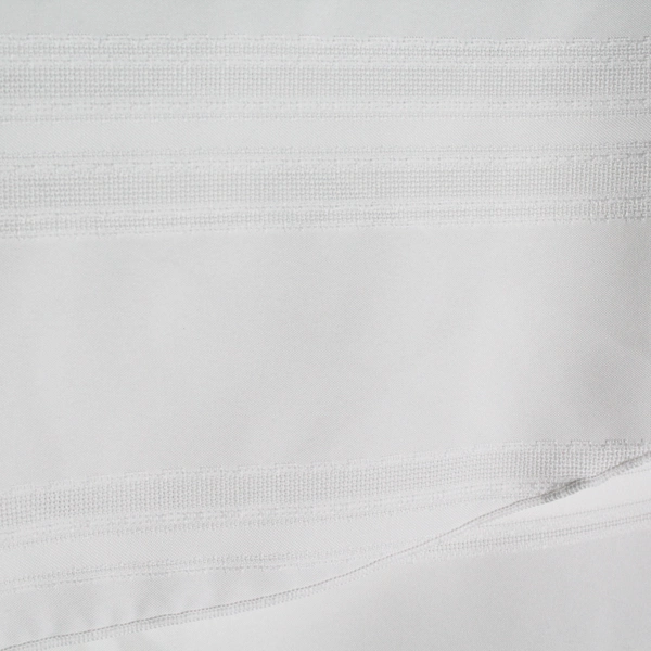 Lot of 2 Solid White Round Tablecloths 66.5" DIY Fabric Cutters Crafting