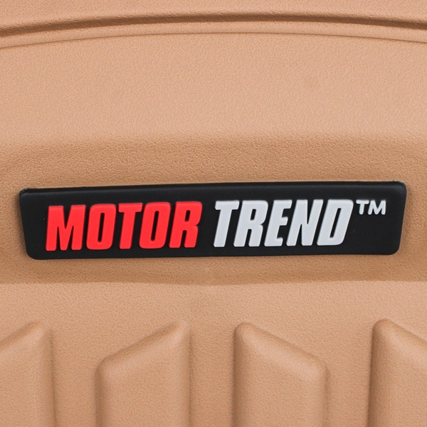 Motor Trend Deep Dish Heavy Duty Rubber Floor Mats Tan J-18.3D OF-923-BG