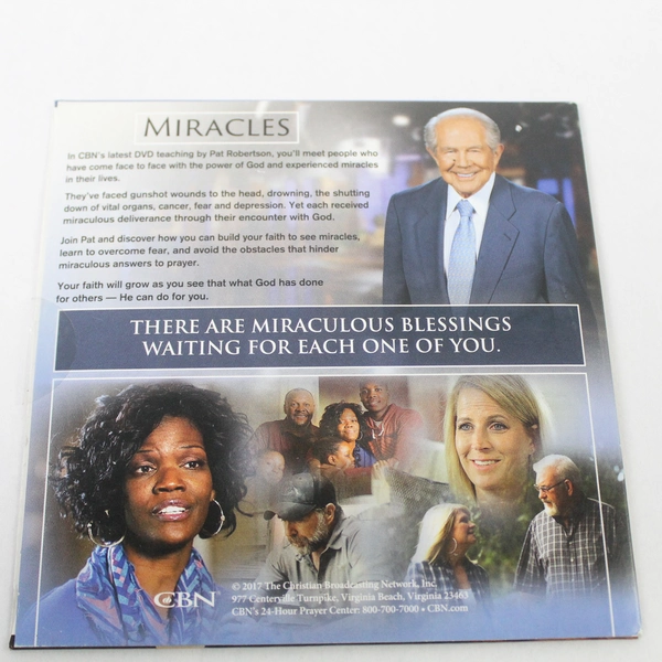 Pat Robertson DVD 2017 Miracles CBN Christian Broadcasting Network