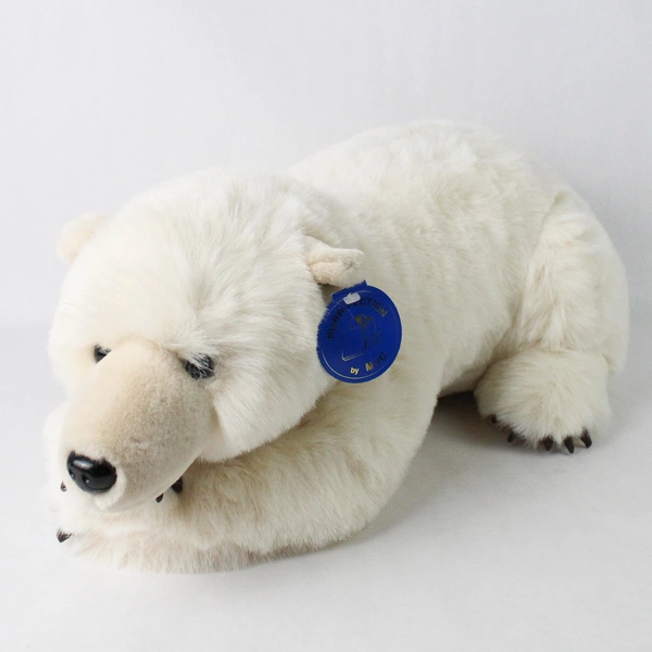 Vintage 1992 Purr-Fection by MJC Polar Bear Stuffed Animal #3704 22" Tags