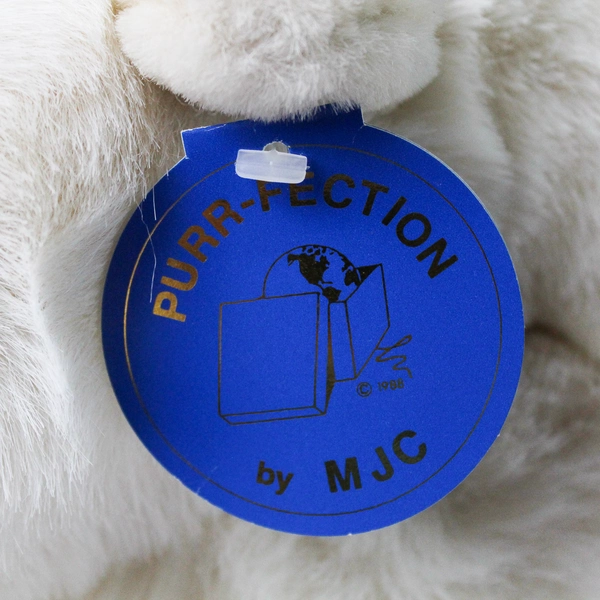 Vintage 1992 Purr-Fection by MJC Polar Bear Stuffed Animal #3704 22" Tags