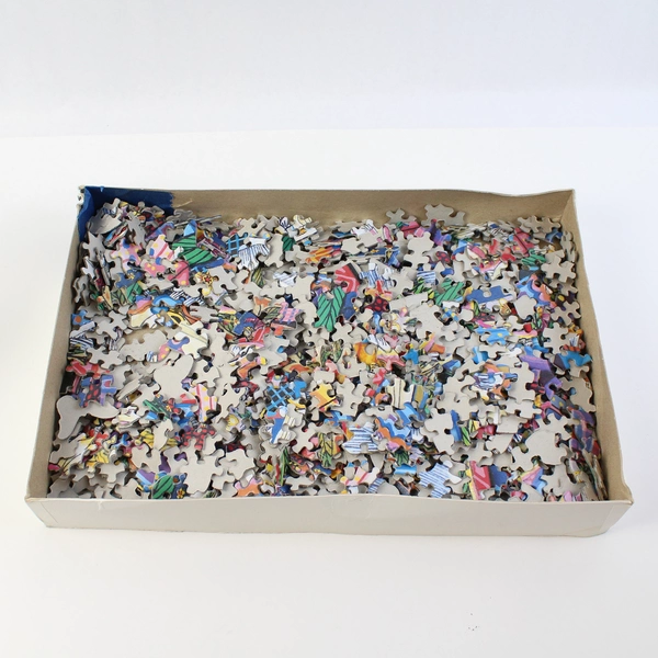 Vintage 1997 FX Schmid 1000 Piece Butterfly Shaped Puzzle 