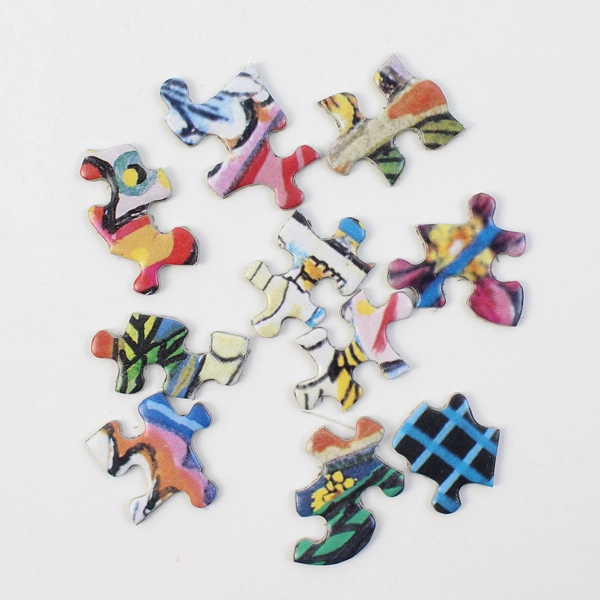 Vintage 1997 FX Schmid 1000 Piece Butterfly Shaped Puzzle 