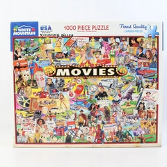 White Mountain 1000 Piece Puzzle Movies Larger Pieces Flawed
