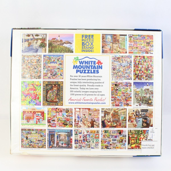 White Mountain 1000 Piece Puzzle Movies Larger Pieces Flawed