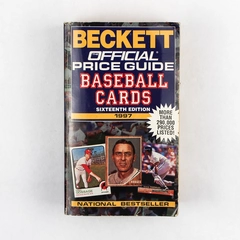 Vintage Beckett The Official Price Guide Baseball Cards 16th Edition 1996 PB