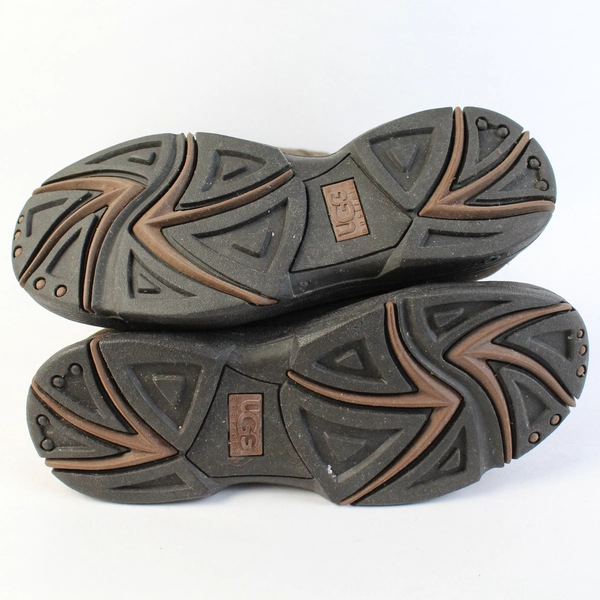 UGG Australia Dark Brown Ultimate Suede Winter Boot Rubber Sole Women Size W7