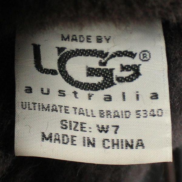 UGG Australia Dark Brown Ultimate Suede Winter Boot Rubber Sole Women Size W7