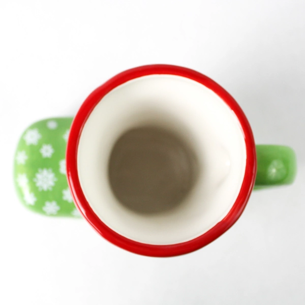 Christmas In The Garden Ceramic Christmas Boot Stocking Mug