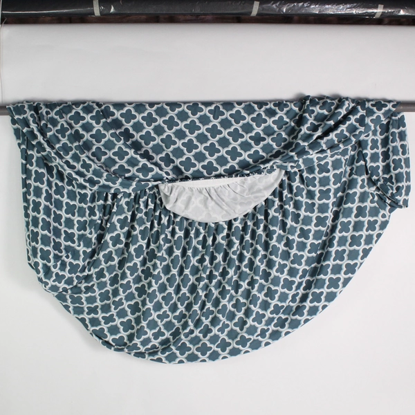 Michael O'Neil King Size Fitted Couch Sheet Blue White 242 Cm x 160 Cm