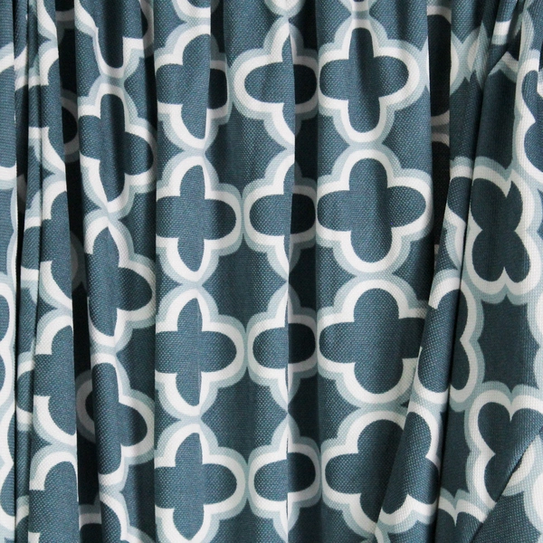 Michael O'Neil King Size Fitted Couch Sheet Blue White 242 Cm x 160 Cm