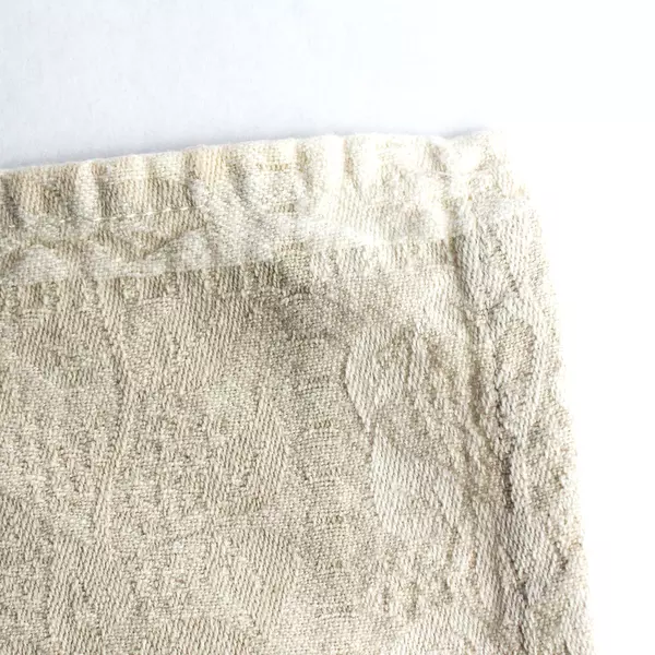 Set of 6 Unbranded Cotton Dish Towel Floral Pattern Simple Square 16" x 16"