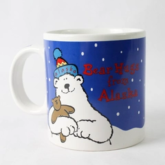 Alaska Jack's Bear Hugs From Alaska Large 18 Oz Coffee Mug
