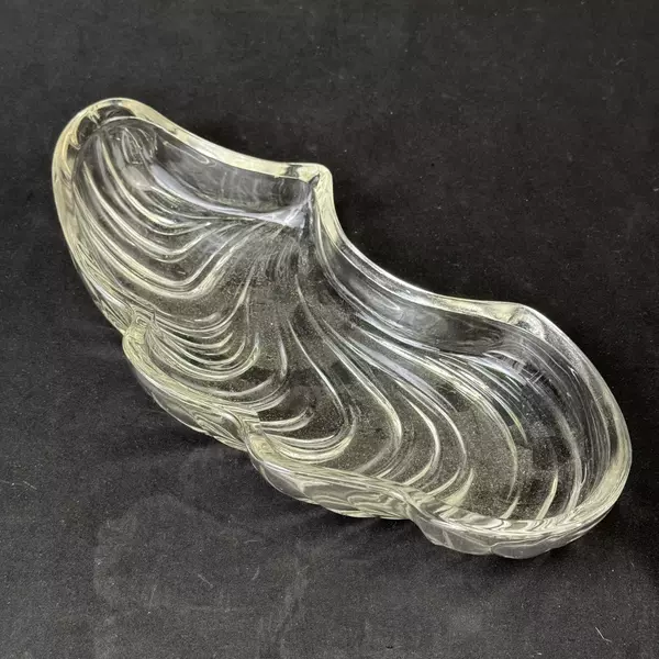 Kromex Glass Replacement Lazy Susan Tray Swirl Pattern