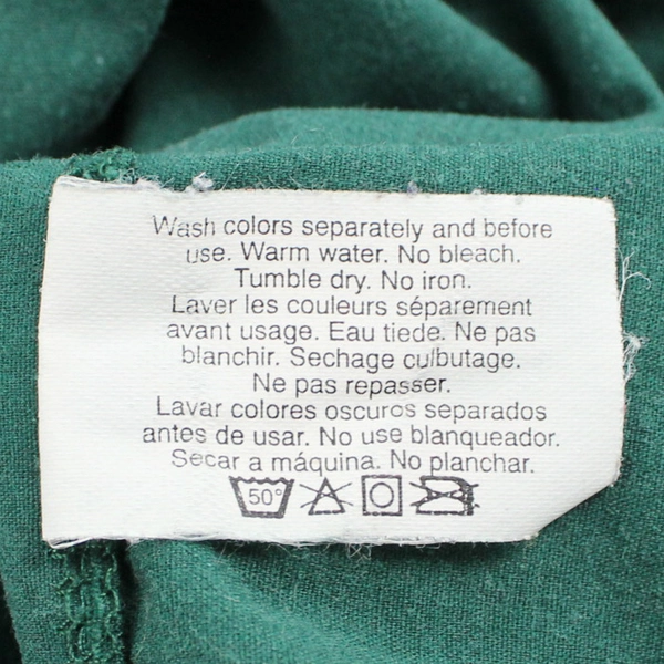 Set Of 2 Unbranded Pillowcase Solid Color Dark Green 19.5" x 29"