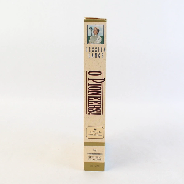 O Pioneers! VHS 1992 Hallmark Jessica Lange