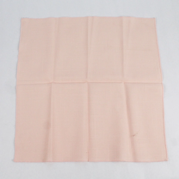 Lot of 4 Matching Unbranded Light Baby Pink Cloth Napkins Square