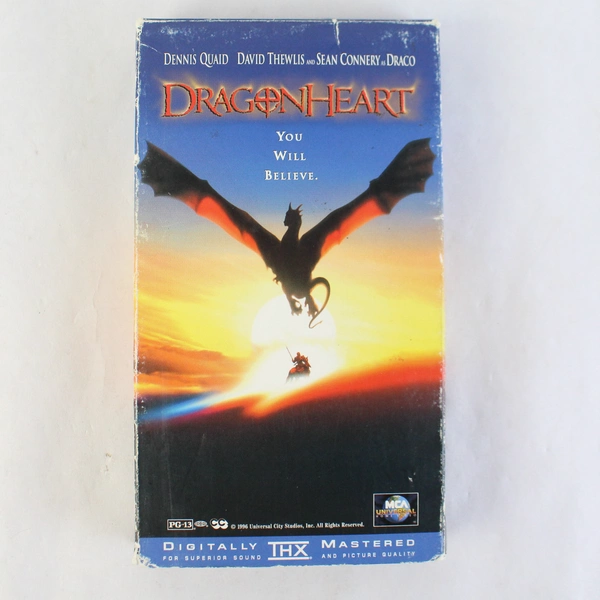 Dragonheart VHS Movie 1996