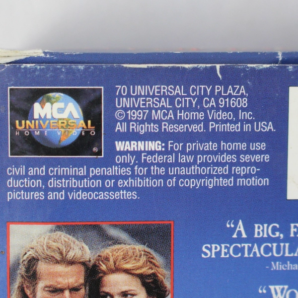 Dragonheart VHS Movie 1996