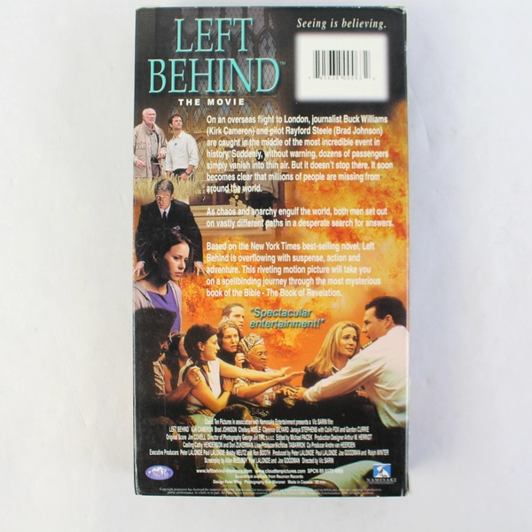 Left Behind The Movie VHS 2000