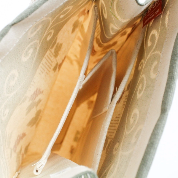 True 2 Bottle Wine Tote Carry Bag Reusable Grape Wine Patterned Canvas