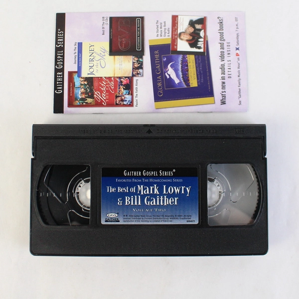 The Best Of Mark Lowry & Bill Gaither Volume Two VHS 2004