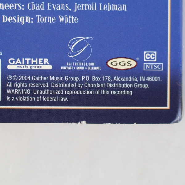 The Best Of Mark Lowry & Bill Gaither Volume Two VHS 2004