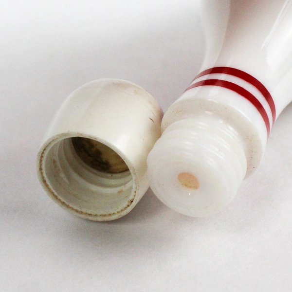 Vintage Avon Cologne Bottle Bowling Pin 6.5"  Tall Empty Without Sticker